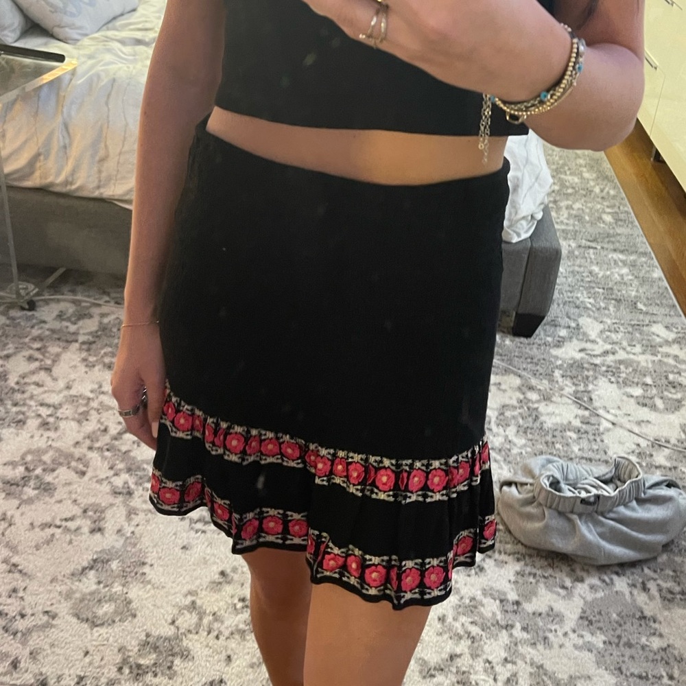 Floral skirt